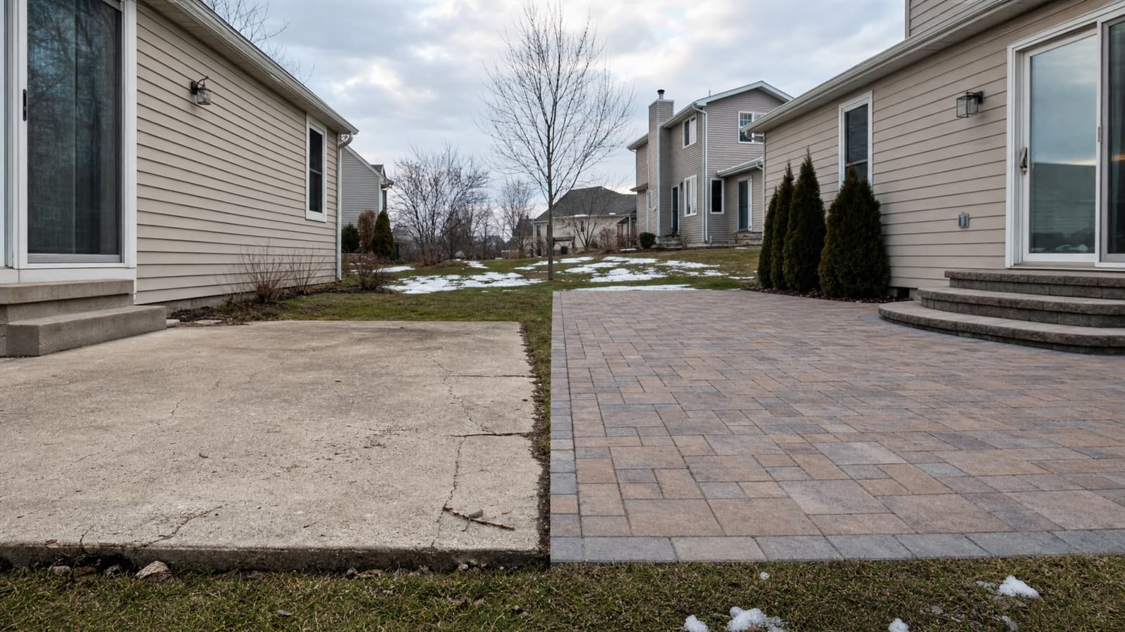 Paver vs. Concrete in the Freeze-Thaw Climate